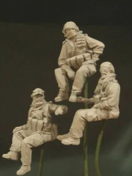 1/35 Специальная команда США в Афганистане включает в себя 3 комплекта моделей фигурок из смолы Миниатюрный gk в разобранном виде Неокрашенный