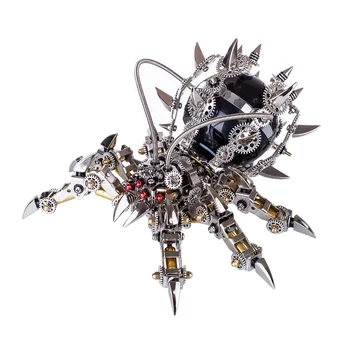 3D механическая металлическая сборка своими руками, волшебный звук, модель робота-паука, умный Bluetooth-звук, креативный подарок, украшение офиса