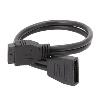 USB 20Pin Удлинитель Шасси 19Pin Конвертер для Установки Видеокарты Dropship