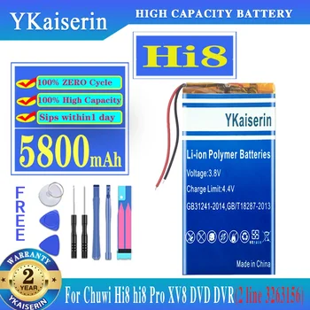 YKaiserin Hi8 (2 линии) 5800 мАч Батарея для 8 