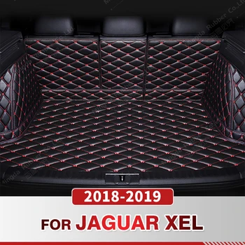 Автоматическое Полное Покрытие Багажника Коврик для Jaguar XEL 2018 2019 Автомобильный Коврик Для Багажника Грузовой Лайнер Аксессуары для защиты интерьера