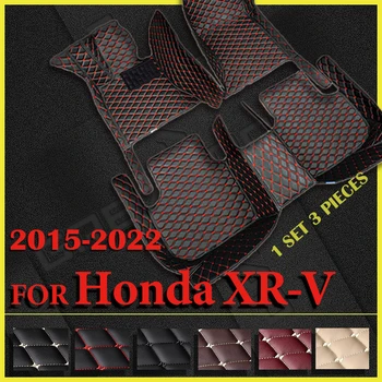 Автомобильные коврики для Honda XR-V 2015 2016 2017 2018 2019 2020 2021 2022 Пользовательские Автоматические накладки для ног, Ковровое покрытие, Аксессуары для интерьера
