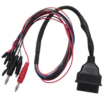Автомобильный MPPS версии V18 V18.12.3.8 Разъемный трехжильный кабель для программирования ECU с несколькими разъемами OBD 16-КОНТАКТНЫЙ кабель для настольной распиновки