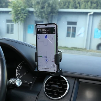Автомобильный держатель мобильного телефона Боковой навигационный кронштейн приборной панели для Land Rover Discovery 4