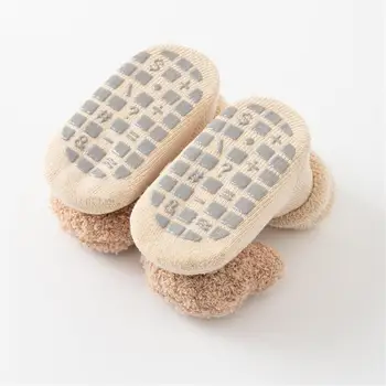 Детские носки, подходящие для зимы, осени и зимних детских носков, придают дополнительное тепло Прочным теплым носкам для малышей, популярным носкам для малышей