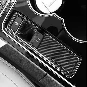 Для Jaguar F-PACE 2016 2017 2018 Внутренний электронный стояночный тормоз, кнопка E-brake, ручка, накладка, наклейка, автомобильный стайлинг