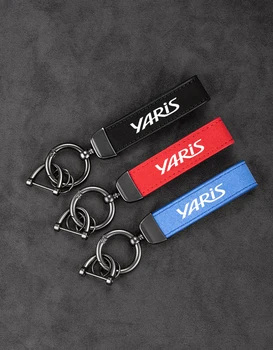 Для Toyota Yaris 2004 2008 2018 Автомобильные аксессуары, брелоки, держатель для ключей, кольца для ключей, ремешок для ключей, аксессуары для стайлинга автомобилей