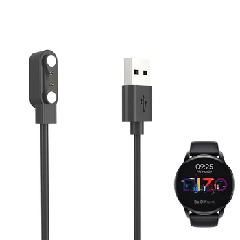Док-Станция Smartwatch Адаптер Зарядного Устройства USB-Кабель для Зарядки Realme TechLife DIZO Watch R Smart Watch Power Charge Wire Аксессуары