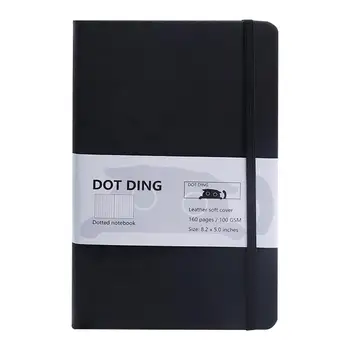 Записная книжка в горошек с обложкой Дневник из плотной бумаги 100 ГСМ Канцелярские принадлежности для офисных и школьных блокнотов