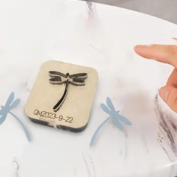 Кожаная Режущая Матрица Dragonfly Homes Прочный Ручной Инструмент Острый Простой в Использовании Стартер Многоцелевой Шаблон Для Штамповки Вырезок DIY