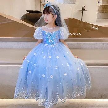 Летнее платье Принцессы Айши Для девочек 
