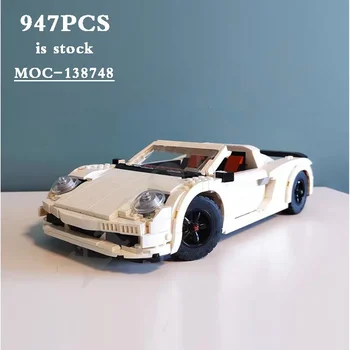 Новый MOC-138748 Классический Спортивный автомобиль Static Edition 947 Штук Подходит для 10295 Строительных блоков Детские игрушки DIY Подарок на День рождения