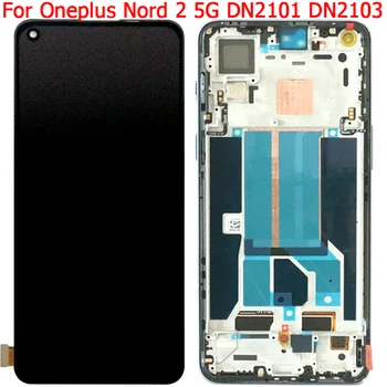 Новый Оригинальный Для Oneplus Nord 2 Дисплей 5G Amoled ЖК-экран С рамкой 6,43 