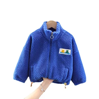 Осень-зима 2023, новое Корейское детское теплое пальто, Детское стеганое пальто, зимняя куртка, детская куртка, зимняя одежда для маленьких девочек