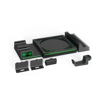 Охлаждающая База Игрового Хоста DOBE FOMIS ELECTRONICS для Xbox Серии X Вертикальная Подставка Для Зарядки Геймпада Док-станция для Аксессуаров XSX