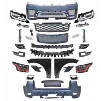 Передний Задний Бампер, Фара, Задний Фонарь в Сборе для Land Range Rover Sport 2013-2017, Новый Стиль Обвеса