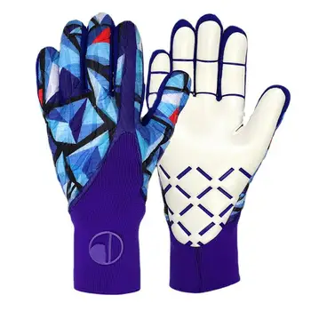 Перчатки вратаря, футбольные перчатки, прочное сцепление, дышащие, высокопроизводительные, толстые Перчатки для взрослых вратарей, обеспечивают великолепную защиту