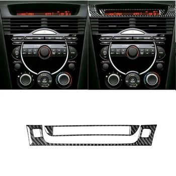 Рамка Панели Дисплея Приборной панели автомобиля из Углеродного Волокна Модифицированная Внутренняя Наклейка Подходит Для Mazda RX-8 RX8 2004-2008
