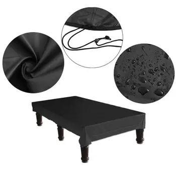 Сверхпрочное водонепроницаемое покрытие стола, Пылезащитные защитные чехлы для мебели со шнурком для столов для пинг-понга, покрытие бильярдного стола