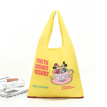 Сумки через плечо с Микки Маусом из мультфильма Диснея, женская сумка, женская водонепроницаемая сумка, модные сумки, сумка для покупок