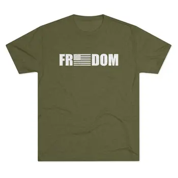 [США] Мужская футболка с флагом свободы, патриотическая американская футболка - варианты цвета [S - 2XL]
