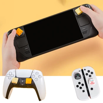 Сырный Колпачок для захвата Джойстика для Nintendo Switch Oled Lite Для Sony PS5 PS4 Pro PS3 Xbox Серии X / S Для Steam Deck