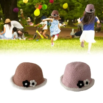 Теплая шапочка для детей, кепка с большими полями для младенцев, кепка для бассейна для малышей, детей младшего возраста