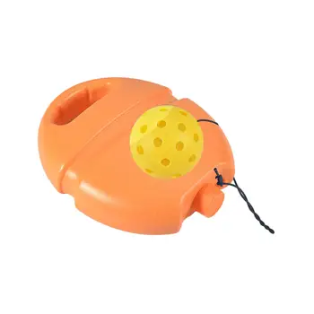 Тренажер Для Пиклбола Инструмент Для Тренировки Пиклбола Удобный Однопользовательский Мяч для Самостоятельного Изучения Пиклбола со Шнуром для Взрослых в помещении