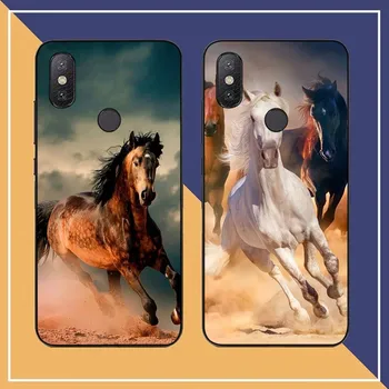Чехол Для телефона Babaite Running Horses Animal Для Redmi Note 4 X 5 A 6 7 8 Pro T 9 Pro 9S 10 Pro 11 Pro 11S 11Epro PocoM3pro
