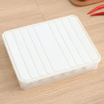 Ящик для хранения холодильника, вместительный ящик для хранения продуктов, ящик для хранения пельменей Организуйте кухню с помощью этого прозрачного